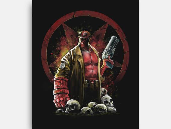 Painting Of The Half-Demon