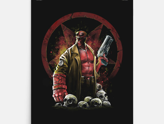 Painting Of The Half-Demon