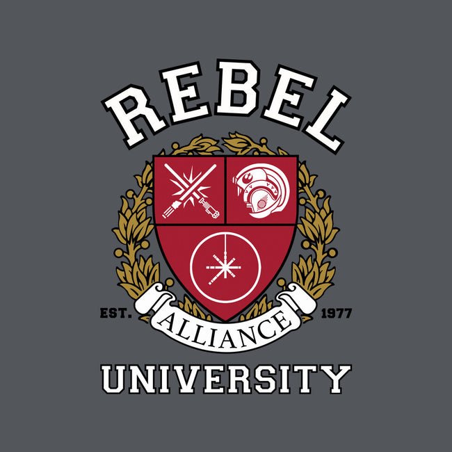 Rebel Alliance University-Womens-Basic-Tee-DrMonekers