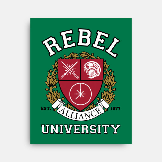 Rebel Alliance University-None-Stretched-Canvas-DrMonekers