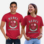 Rebel Alliance University-Unisex-Basic-Tee-DrMonekers