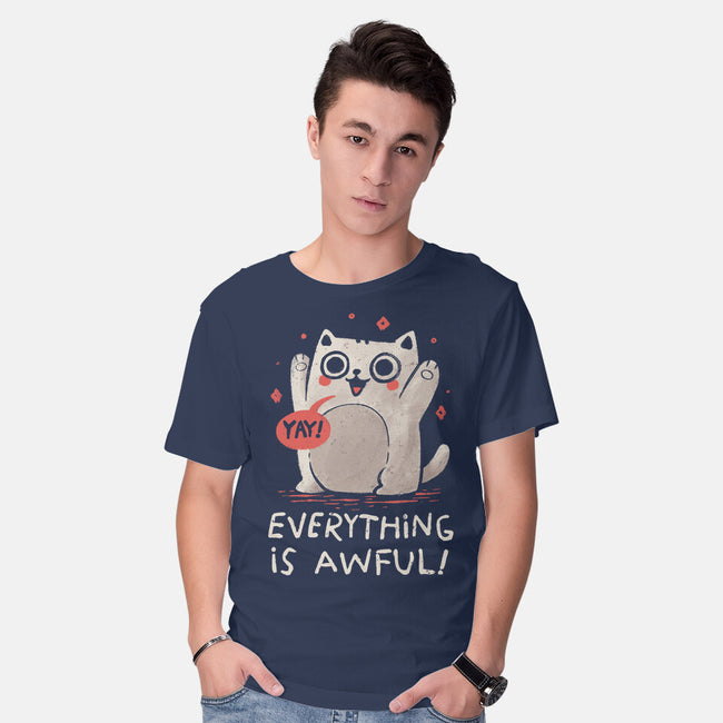 Everything Is Awful-Mens-Basic-Tee-koalastudio