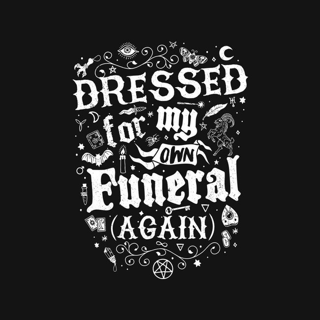 Dressed For My Own Funeral-Mens-Basic-Tee-Nemons