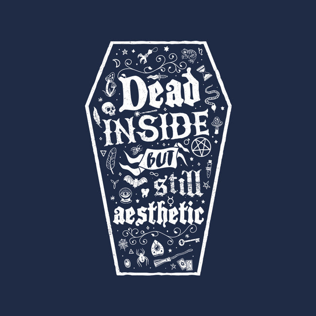 Dead Inside But Still Aesthetic-Mens-Basic-Tee-Nemons