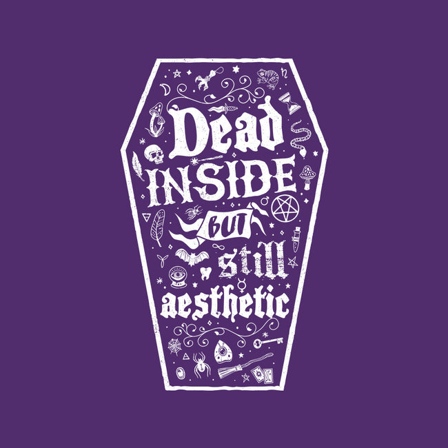 Dead Inside But Still Aesthetic-Mens-Basic-Tee-Nemons