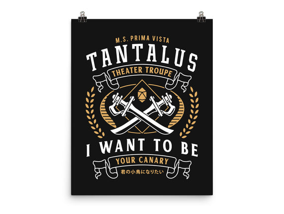 Tantalus Theater Troupe Emblem