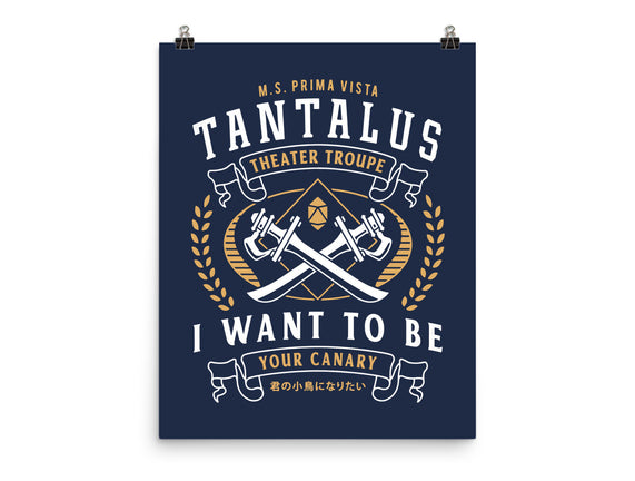 Tantalus Theater Troupe Emblem