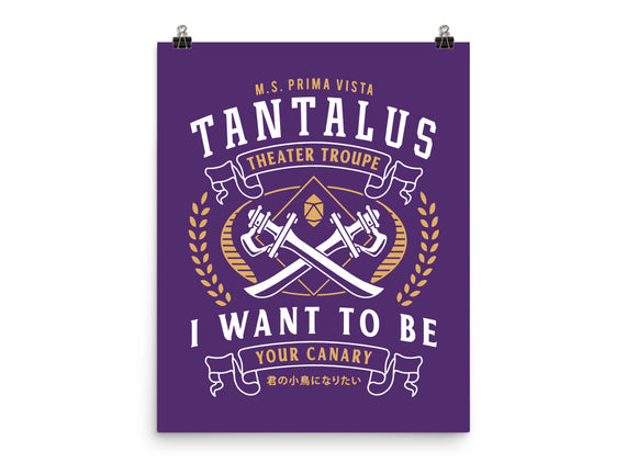 Tantalus Theater Troupe Emblem