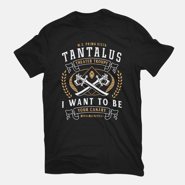 Tantalus Theater Troupe Emblem-Mens-Heavyweight-Tee-LAGELANTEE