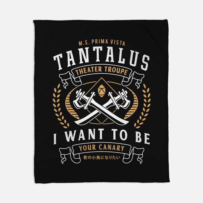 Tantalus Theater Troupe Emblem-None-Fleece-Blanket-LAGELANTEE