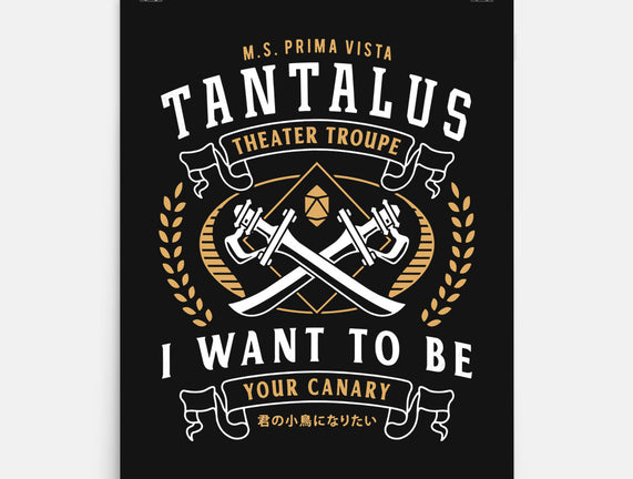 Tantalus Theater Troupe Emblem