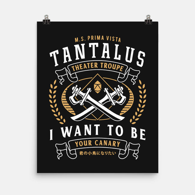 Tantalus Theater Troupe Emblem-None-Matte-Poster-LAGELANTEE