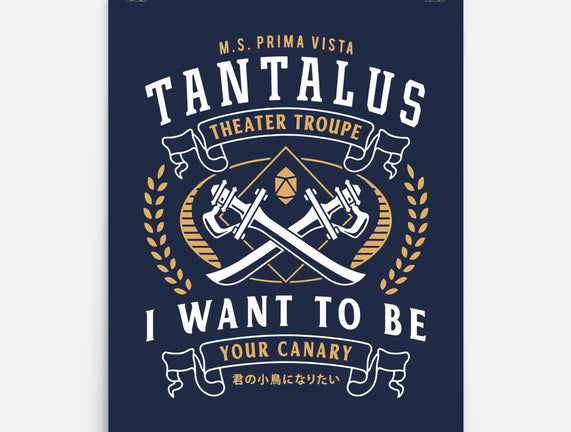 Tantalus Theater Troupe Emblem