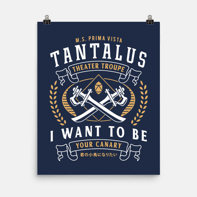 Tantalus Theater Troupe Emblem-None-Matte-Poster-LAGELANTEE
