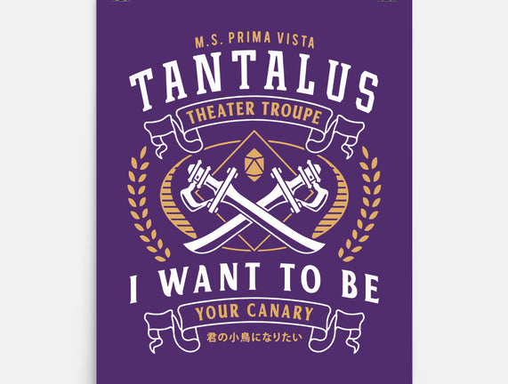 Tantalus Theater Troupe Emblem