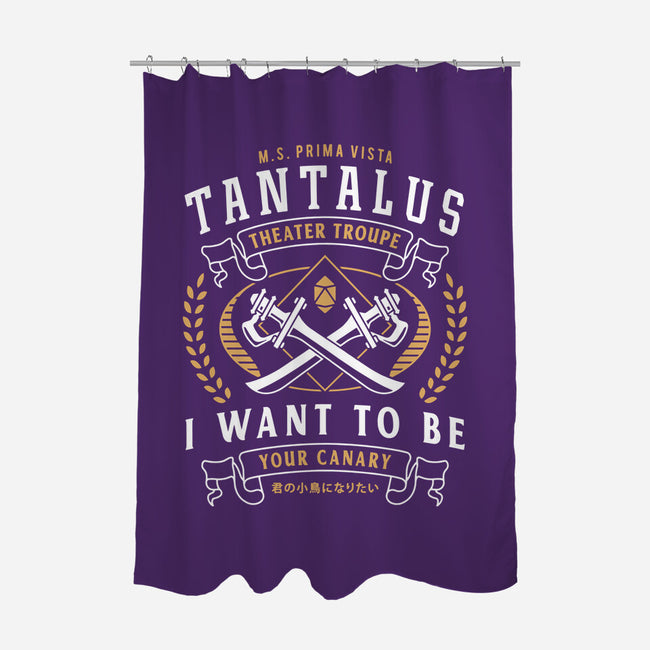 Tantalus Theater Troupe Emblem-None-Polyester-Shower Curtain-LAGELANTEE