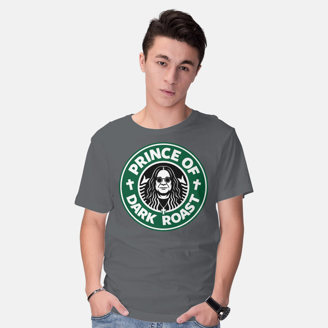 Prince Of Dark Roast-Mens-Basic-Tee-Boggs Nicolas