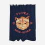 Nine Lives Non-Given-None-Polyester-Shower Curtain-vp021