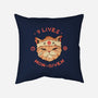 Nine Lives Non-Given-None-Removable Cover w Insert-Throw Pillow-vp021