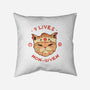 Nine Lives Non-Given-None-Removable Cover w Insert-Throw Pillow-vp021