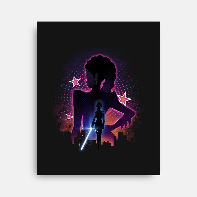 Rumi Demon Hunter-None-Stretched-Canvas-dandingeroz