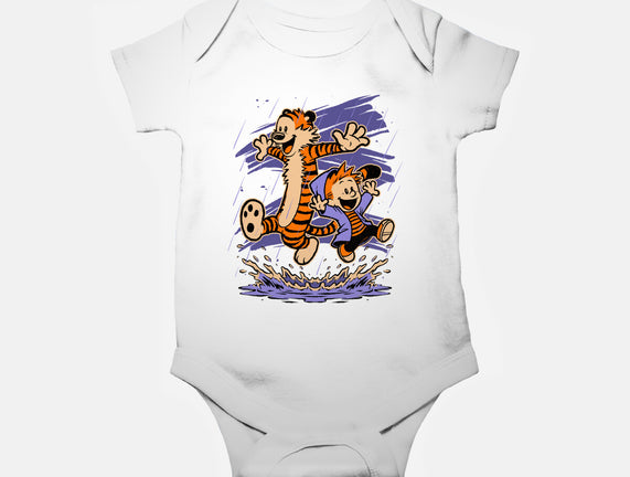 Rainy Day Tiger Boy