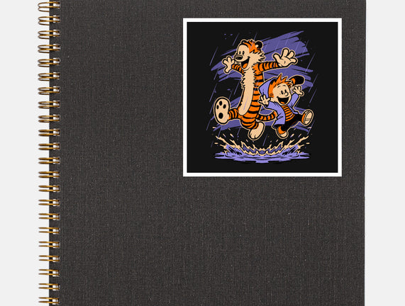 Rainy Day Tiger Boy