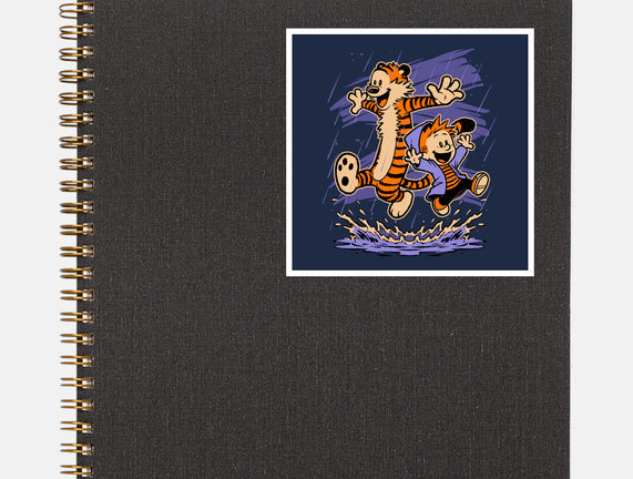 Rainy Day Tiger Boy