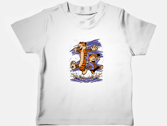 Rainy Day Tiger Boy
