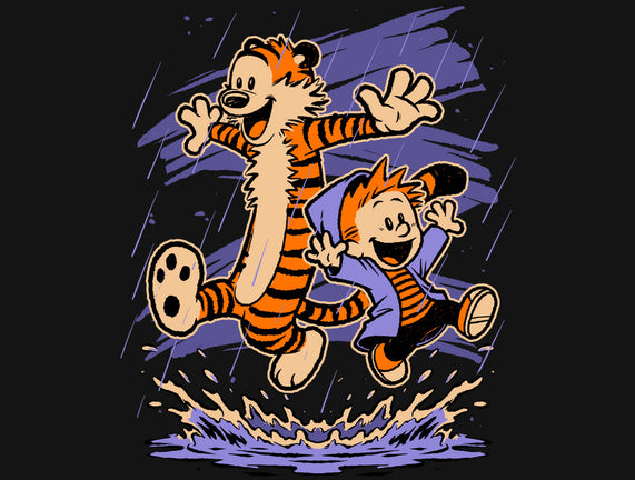Rainy Day Tiger Boy