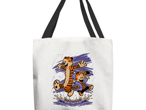 Rainy Day Tiger Boy