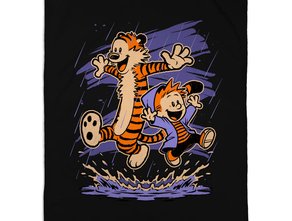 Rainy Day Tiger Boy