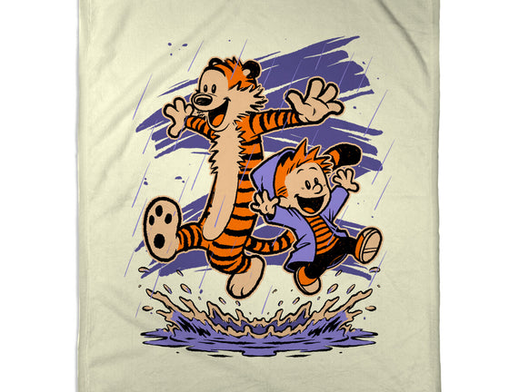 Rainy Day Tiger Boy
