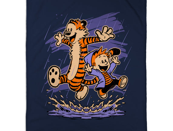 Rainy Day Tiger Boy