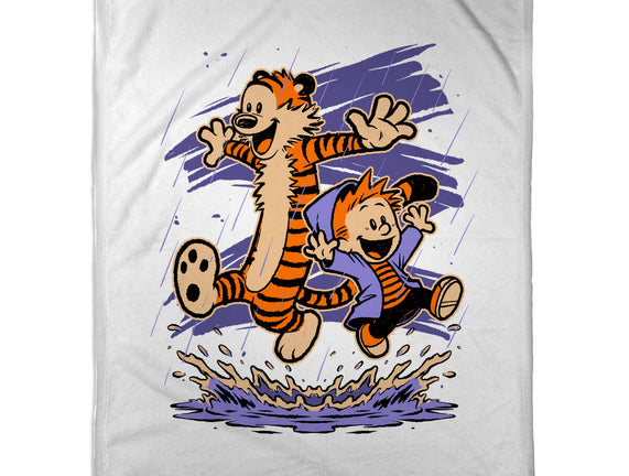 Rainy Day Tiger Boy