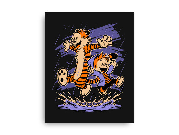 Rainy Day Tiger Boy