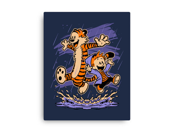 Rainy Day Tiger Boy