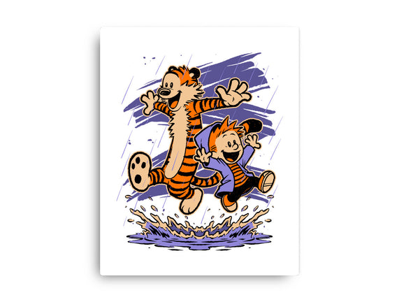 Rainy Day Tiger Boy
