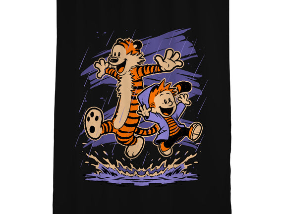 Rainy Day Tiger Boy