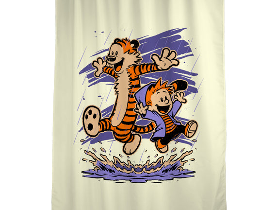 Rainy Day Tiger Boy