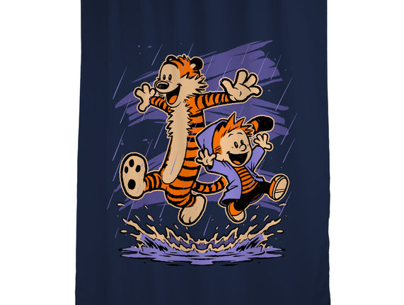 Rainy Day Tiger Boy