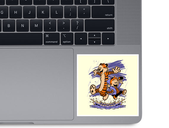 Rainy Day Tiger Boy