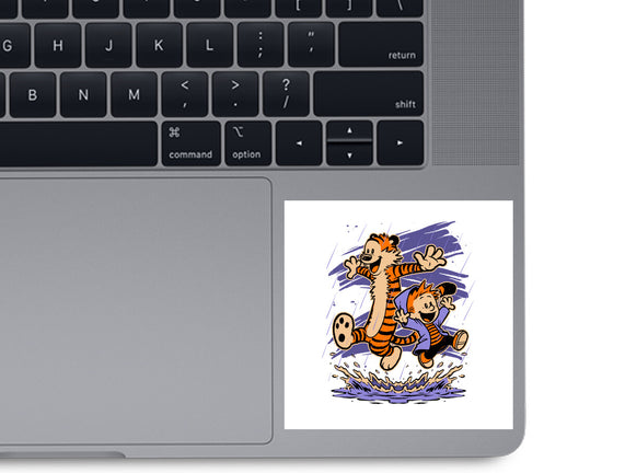 Rainy Day Tiger Boy