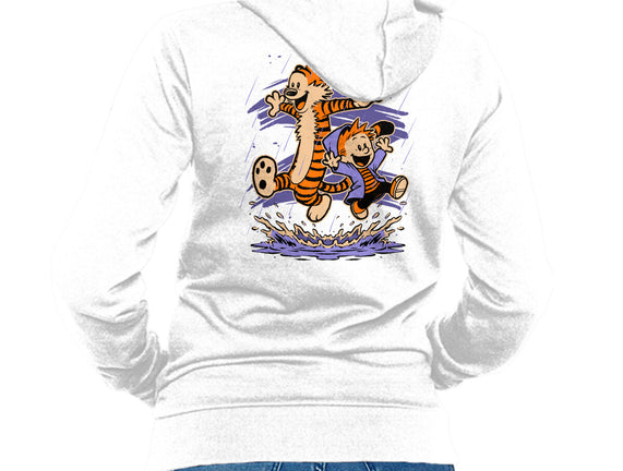Rainy Day Tiger Boy