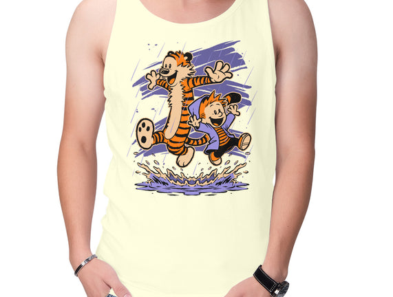 Rainy Day Tiger Boy