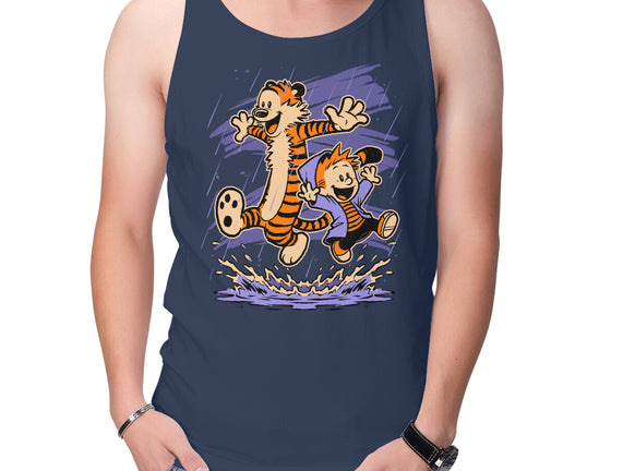 Rainy Day Tiger Boy