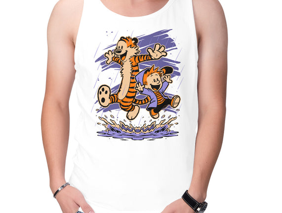 Rainy Day Tiger Boy