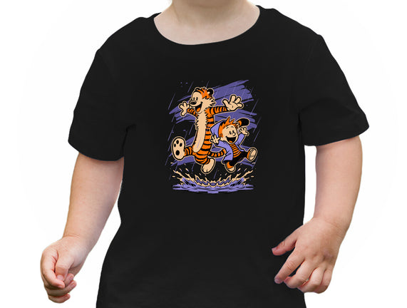 Rainy Day Tiger Boy