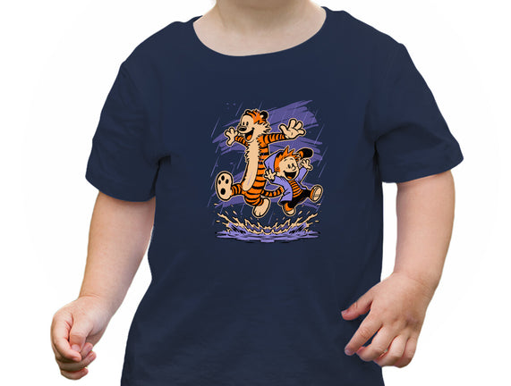 Rainy Day Tiger Boy