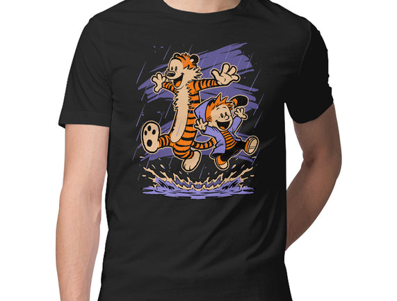 Rainy Day Tiger Boy